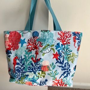 Vera Bradley Lined Beach Tote